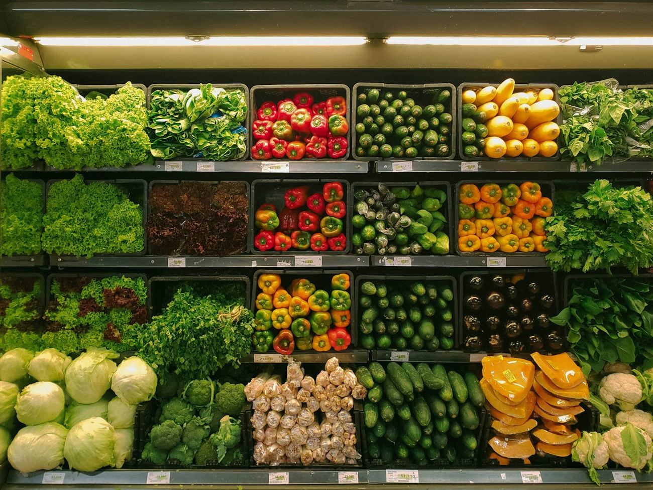 Supermarket aisle