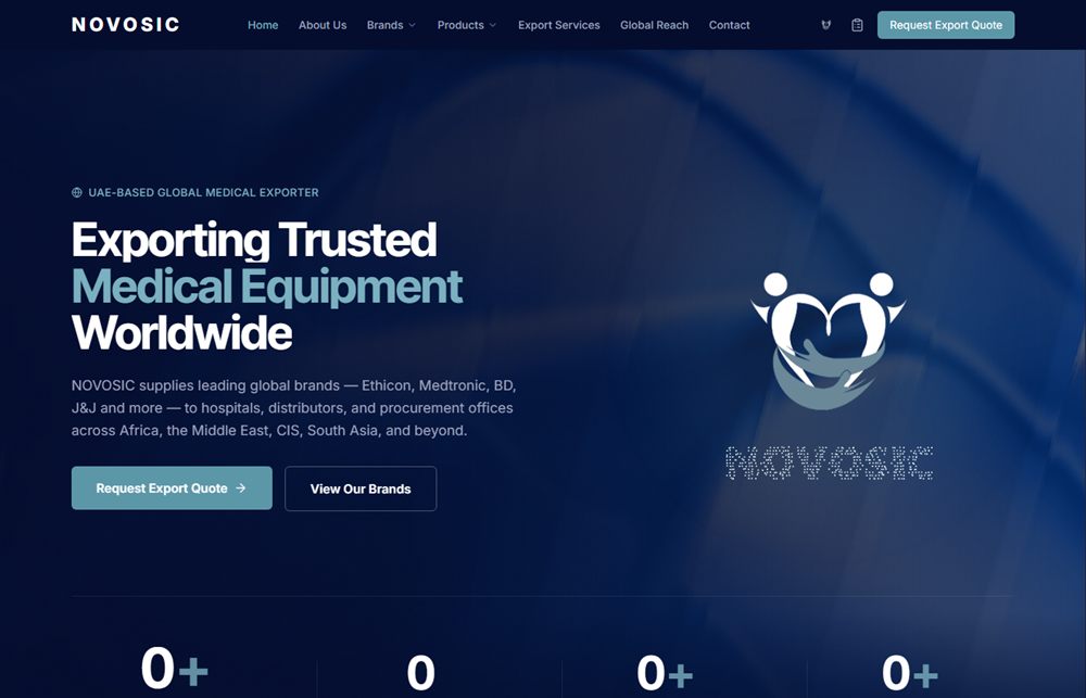 NOVOSIC website
